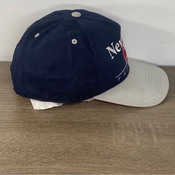 47 Brand New York Yankee’s Baseball Hat Mens Dark Blue Gray White Red Snap Cap - Picture 7 of 16